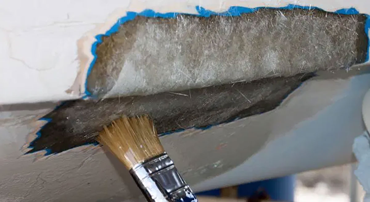 Boat and Yacht Fiberglass & Gelcoat Repair and Finishing Services