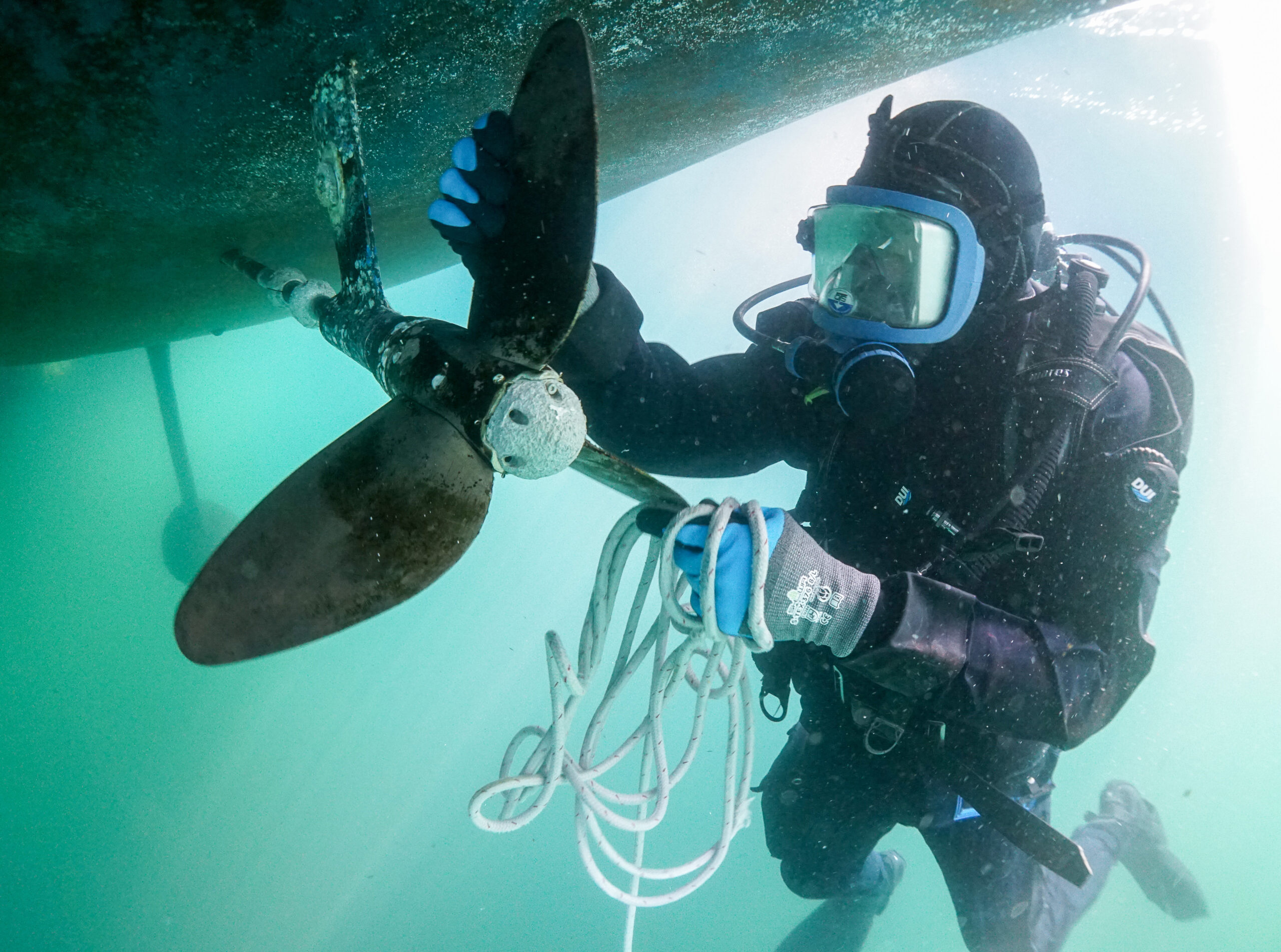Boat Hull Cleaning Diving Charleston SC