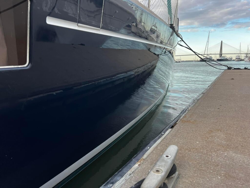 Paint repairs for boats in Charleston, South Carolina